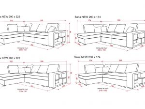 Ъглов диван Сена