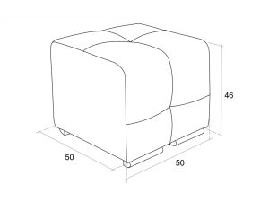 Табуретка Мелбърн - малка