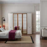 Спален комплект Verona с 5 крилен гардероб – бяло