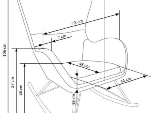 Люлеещо кресло Liberto 3