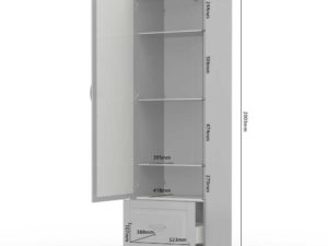 Висока витрина Evergreen