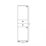 Висок шкаф F4 – All room concept