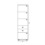 Висок шкаф F6 – All room concept