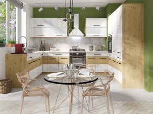 Модулна кухня Infinity-Fadome white