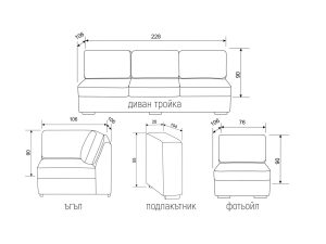 Сена фотьойл