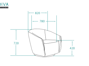 Кресло Нева 360°