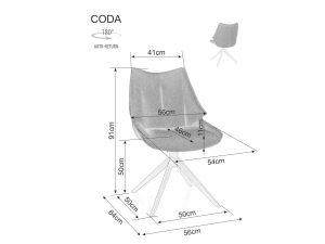Стол Coda Brego - 180°
