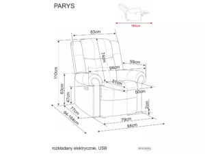 Фотьойл за релакс Parys