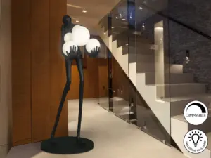 LA CARGA – ГОЛЯМА ФИГУРА ЛАМПА 6Л ЧЕРНА