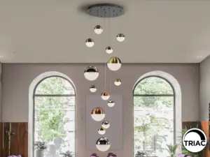 Лампа SPHERE 14L. Ø60×500, Димируема